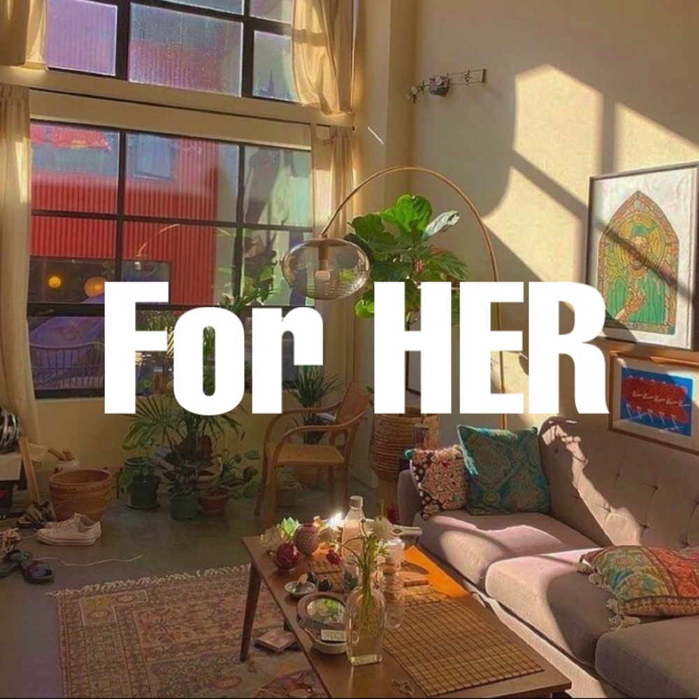 “For HER” Section below